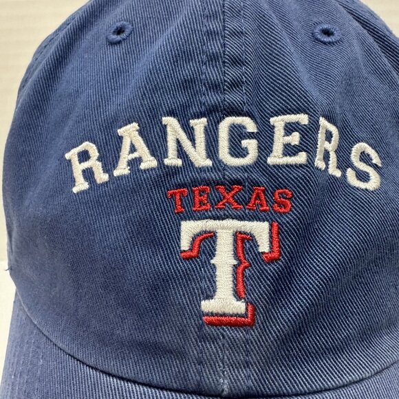 Vintage Texas Rangers Cap O/S Twins Enterprise Genuine Quality Strap Back - Picture 2 of 8